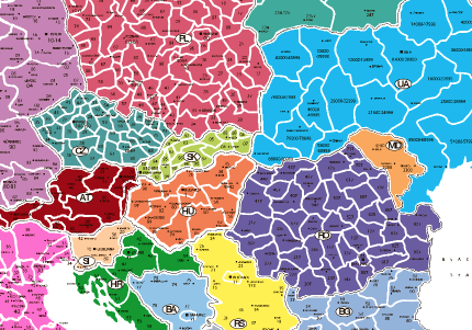 Логистическая карта европы